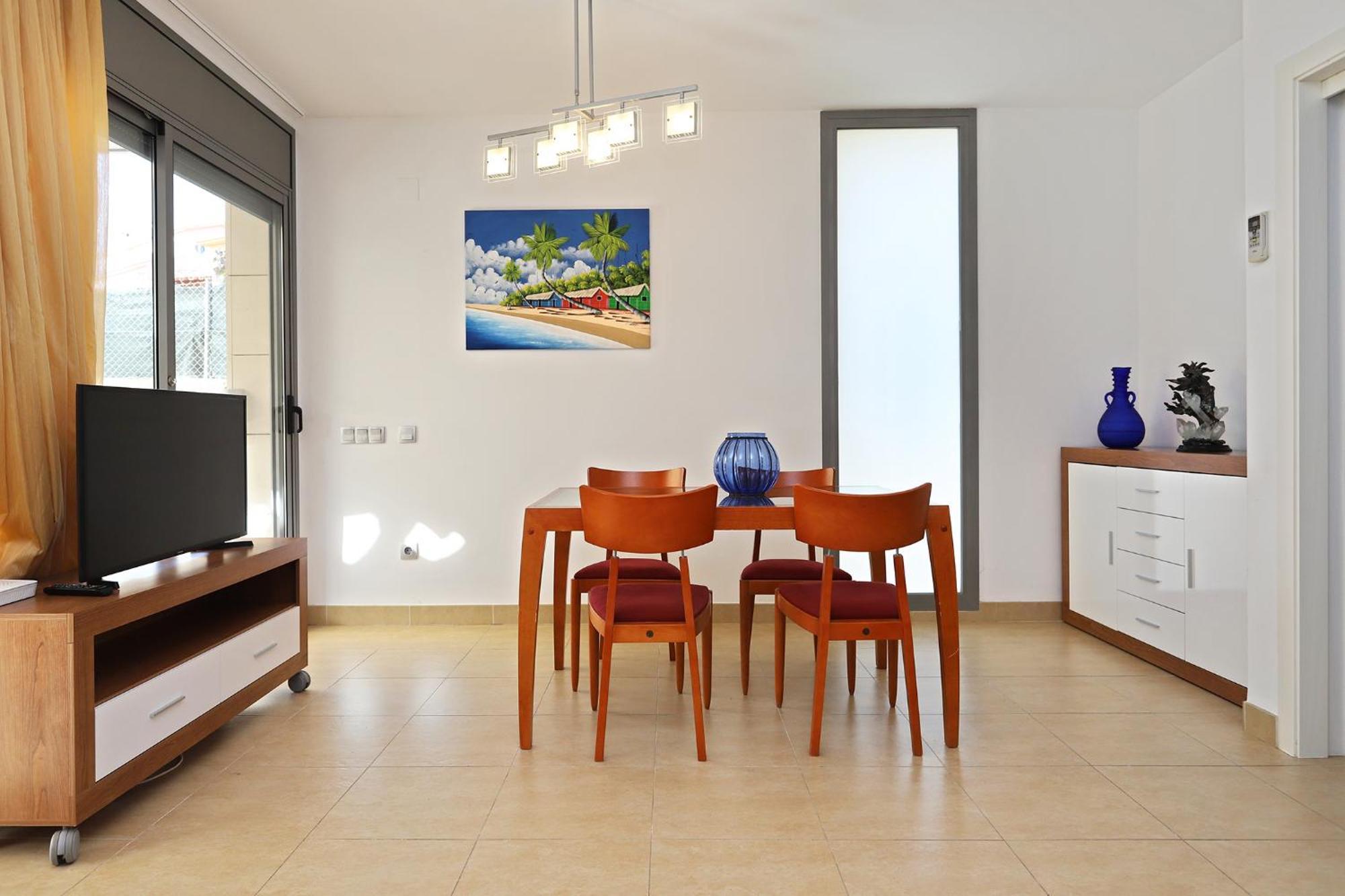 At014 A Pocos Metros De La Playa, Equipamiento Completo, Piscina Comunitaria Villa Torredembarra Buitenkant foto