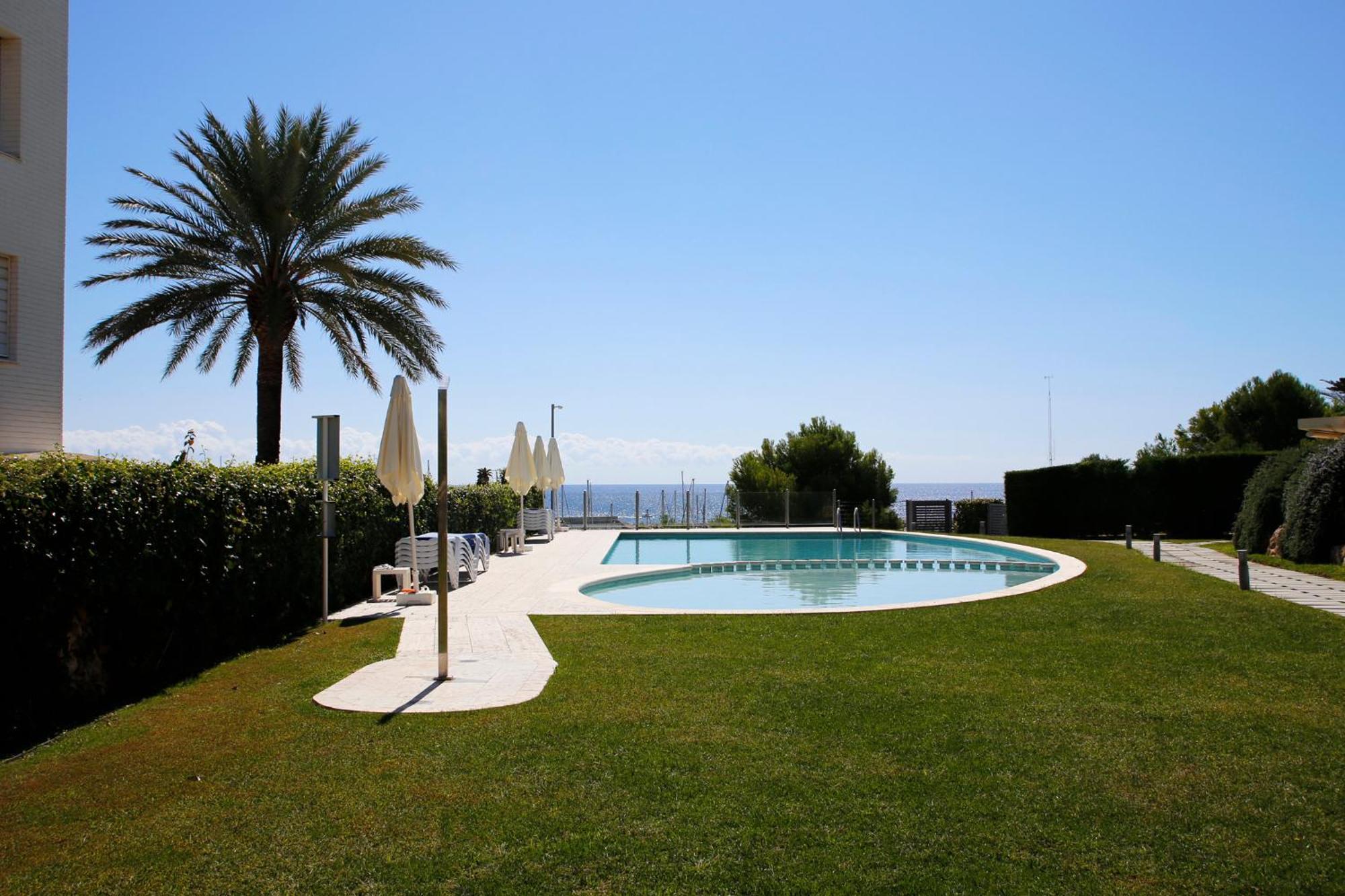 At014 A Pocos Metros De La Playa, Equipamiento Completo, Piscina Comunitaria Villa Torredembarra Buitenkant foto